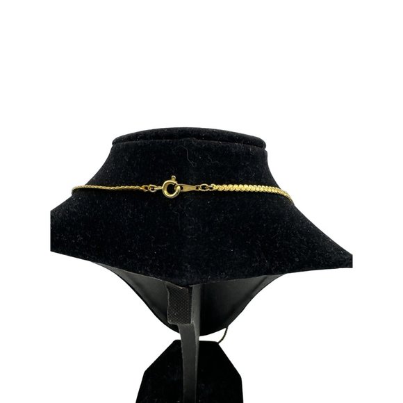 24 inch Goldtone Serpentine Chain Necklace - Picture 3 of 4